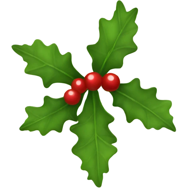 mistletoe emoji