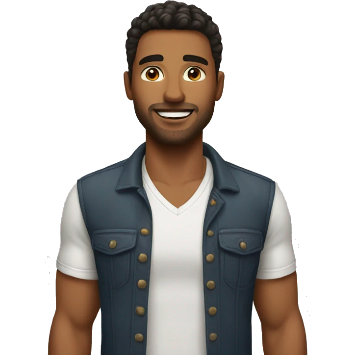 handsome man masculine  emoji