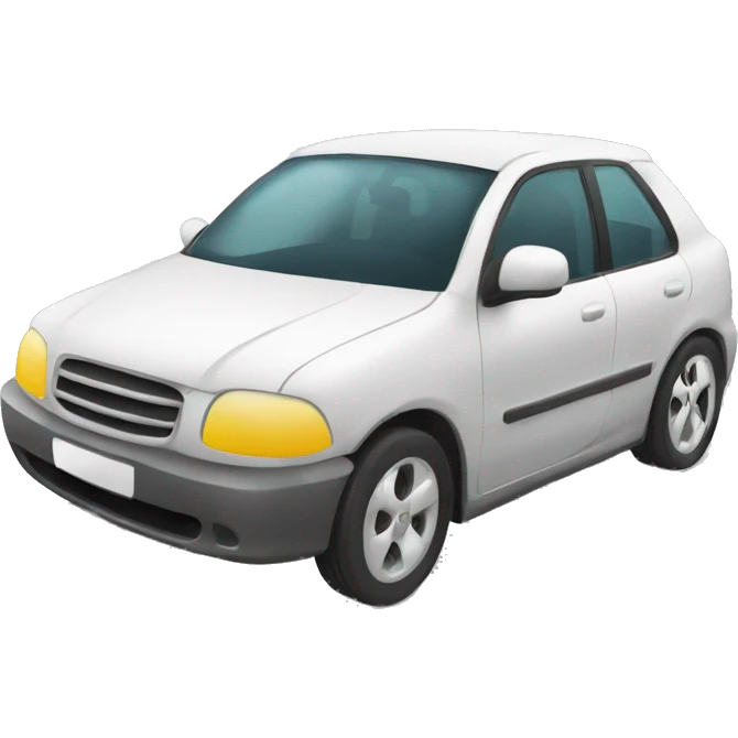 Driving a fast care emoji