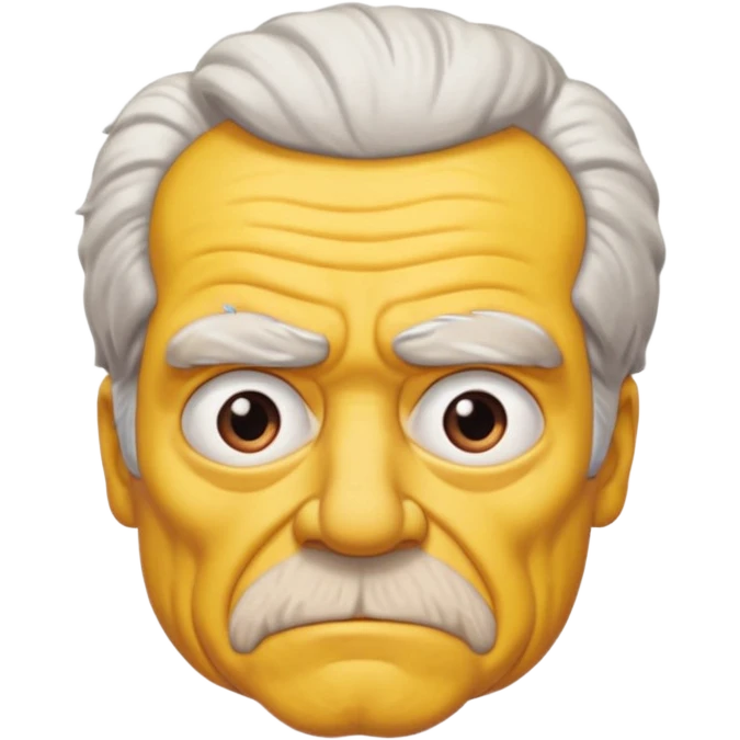  Abe Simpson from The Simpsons emoji