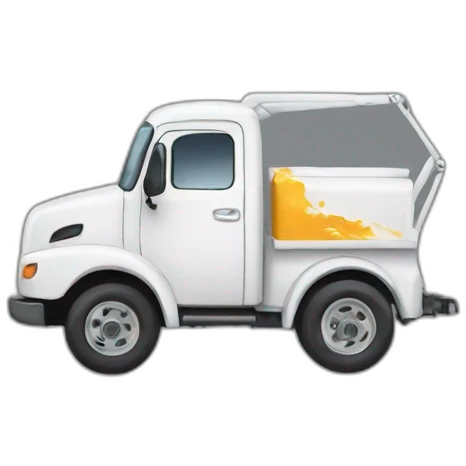 paint truck emoji
