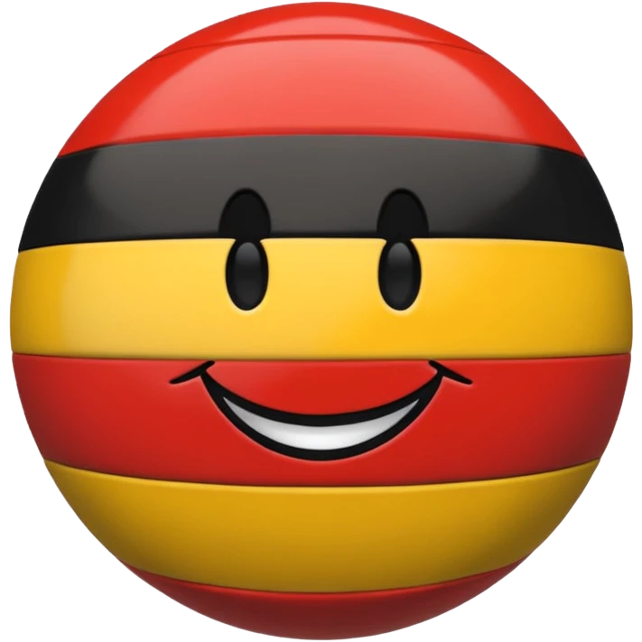 East Germany country ball emoji