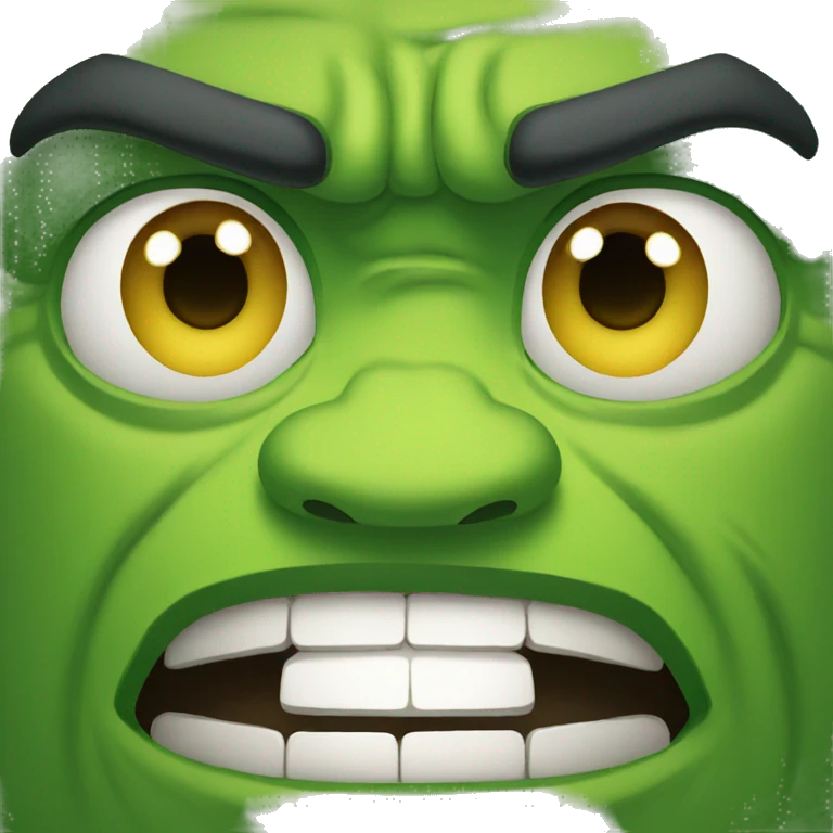hulk face emoji