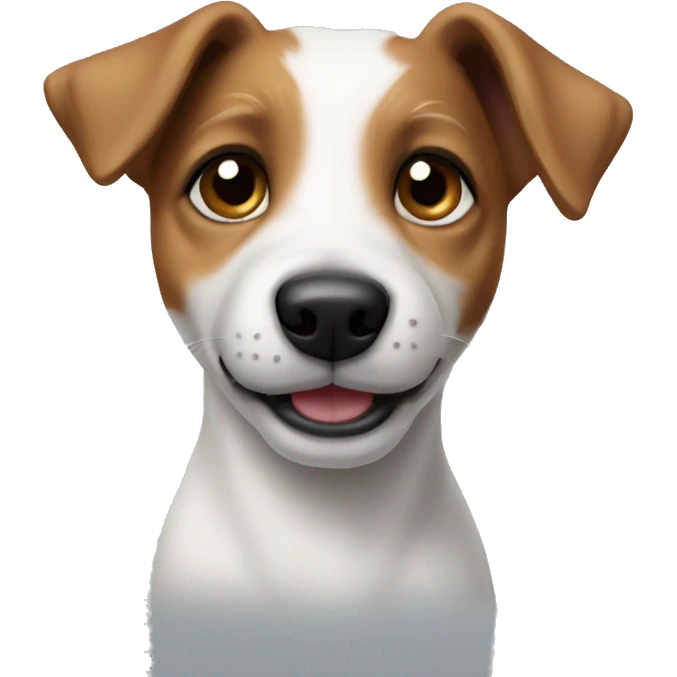 jack russell dog puppy emoji