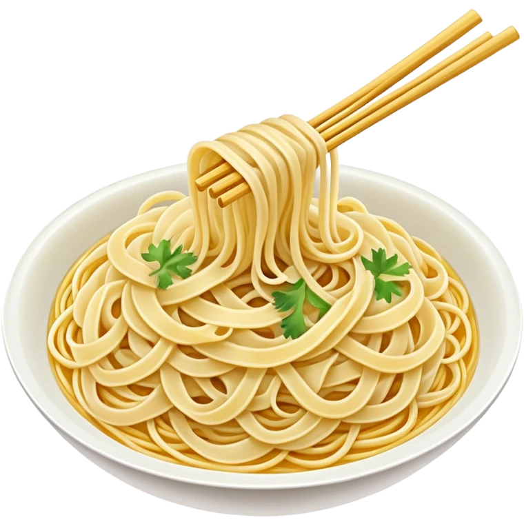 Garlic nalu noodles  emoji