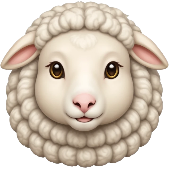 female sheep emoji