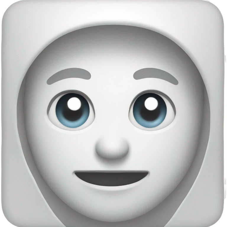 white postcard emoji