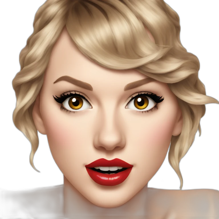 taylor-swift-selfie-milk-on-face-dripping emoji