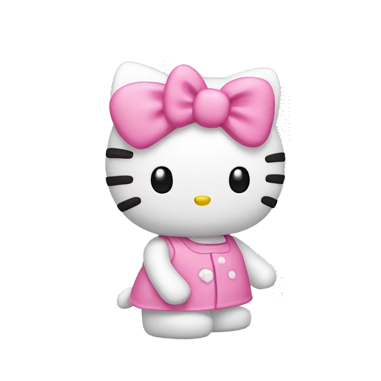 hello kitty pink emoji