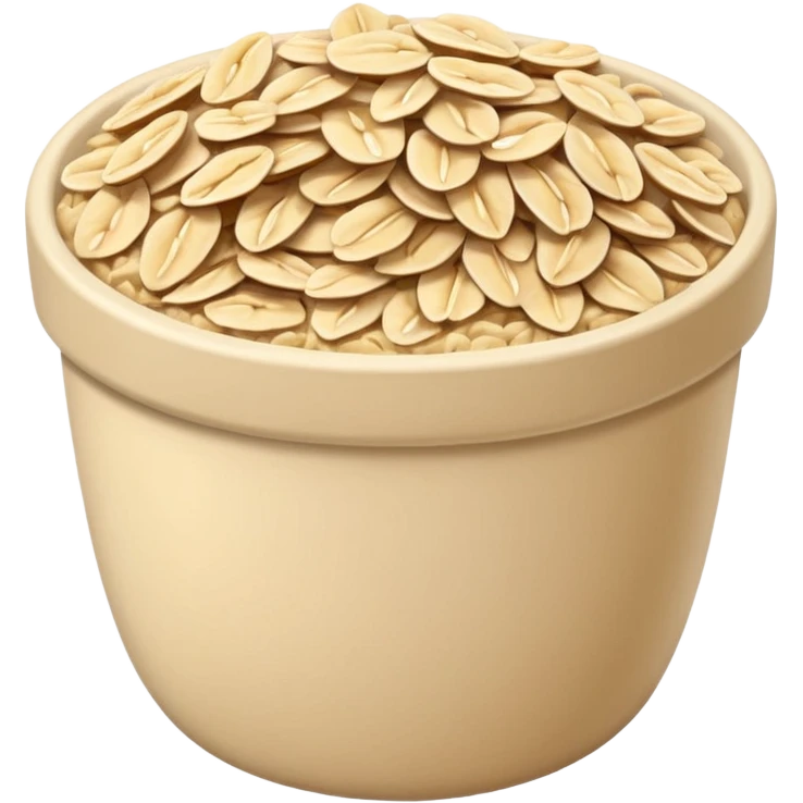 rolled oats emoji