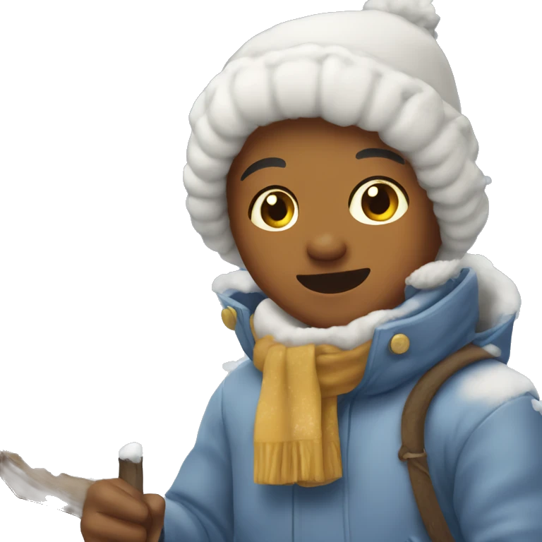 Snow day emoji