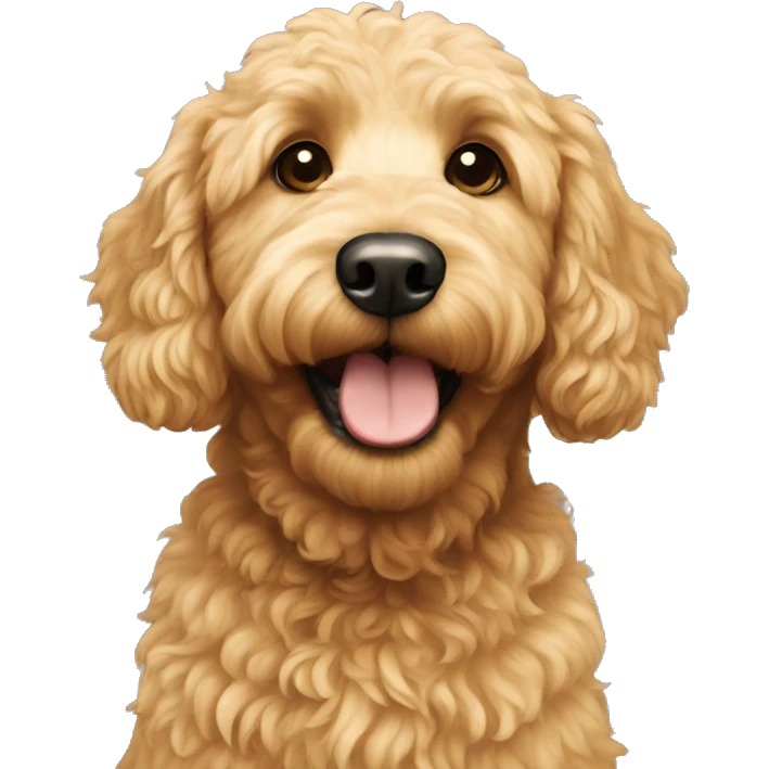 Golden doodle  emoji