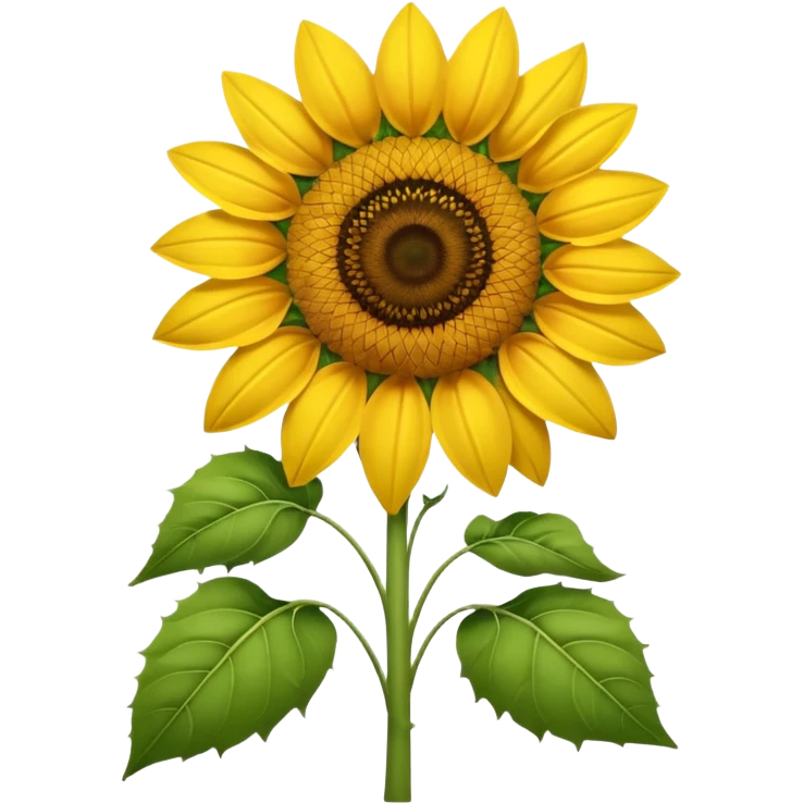 hoa hướng dương emoji