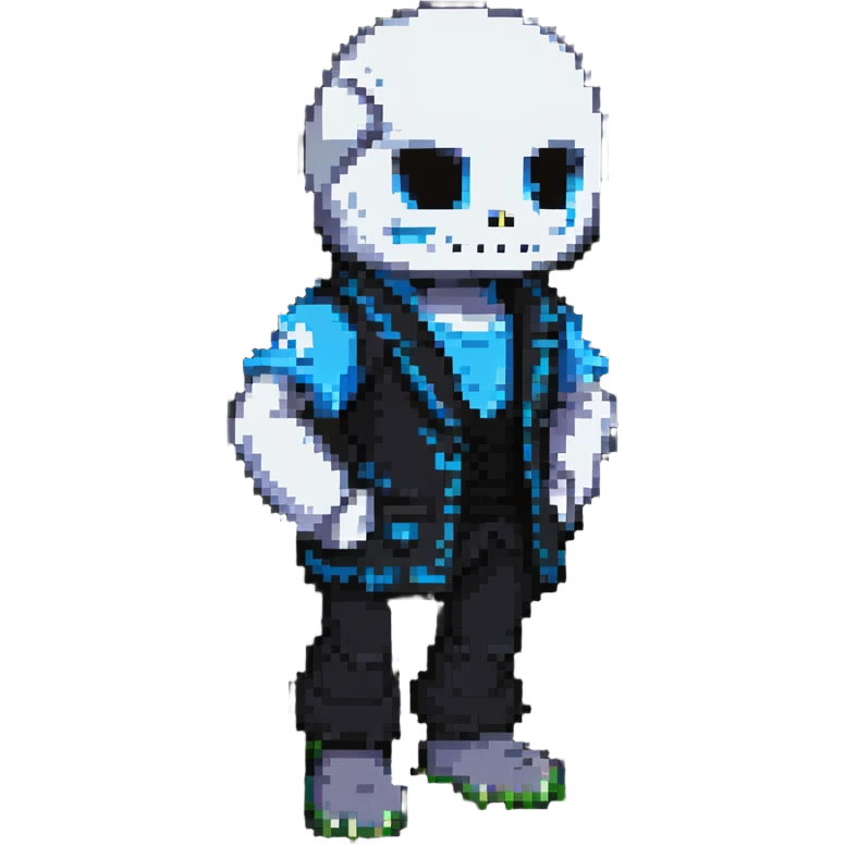 Sans character classic pose emoji