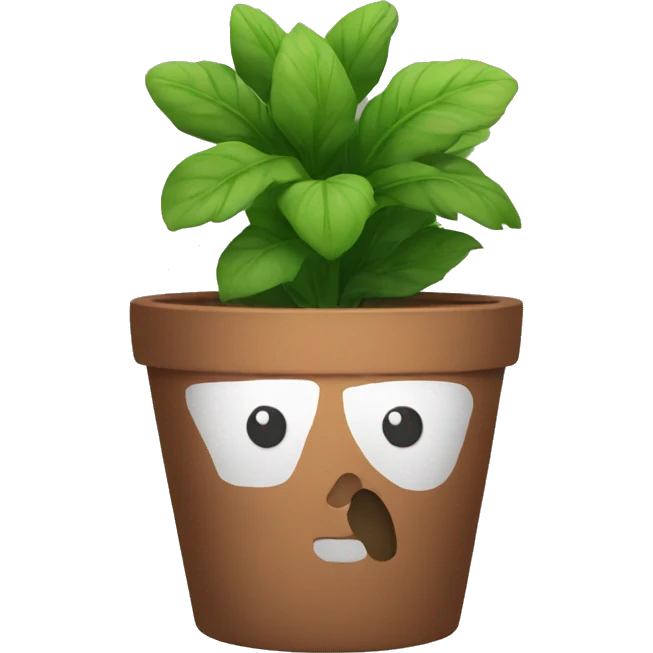 flowerpot emoji