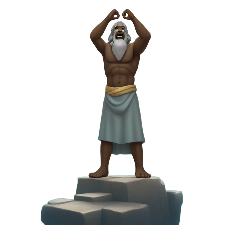 Moses parting the water ￼ emoji
