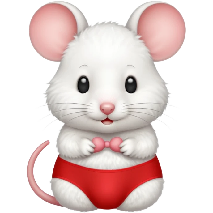 Mouse 🐰 with underwear 🩲 emoji