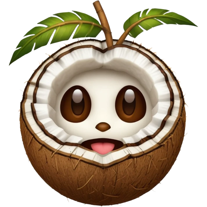 Coconut emoji