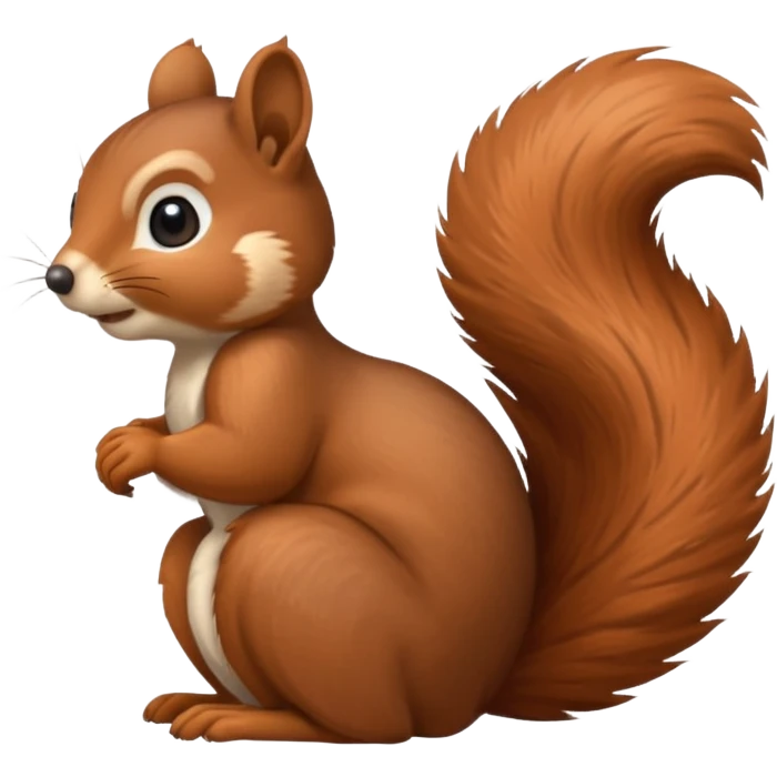 a squirrel emoji