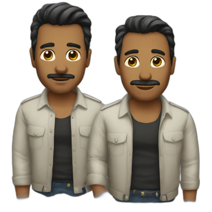 dos hombres emoji