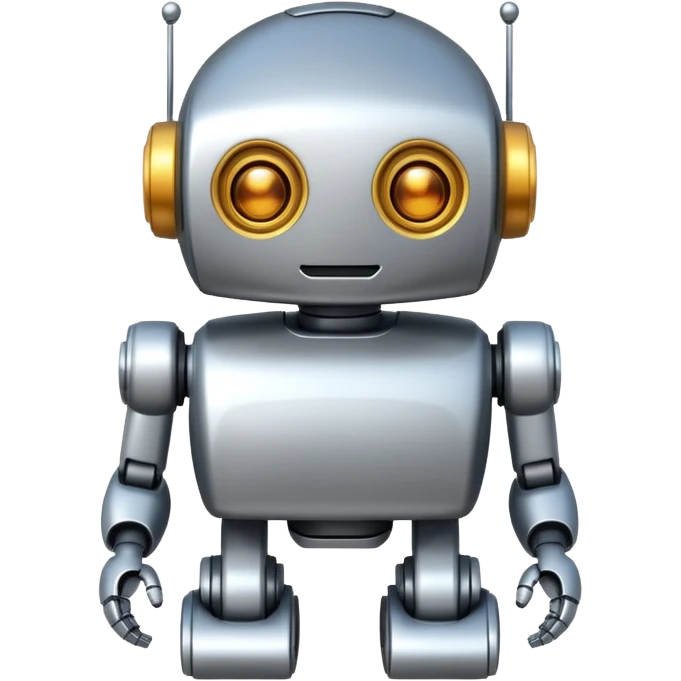 cute robot emoji