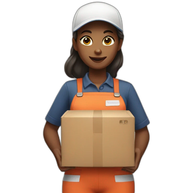 Delivery girl  emoji