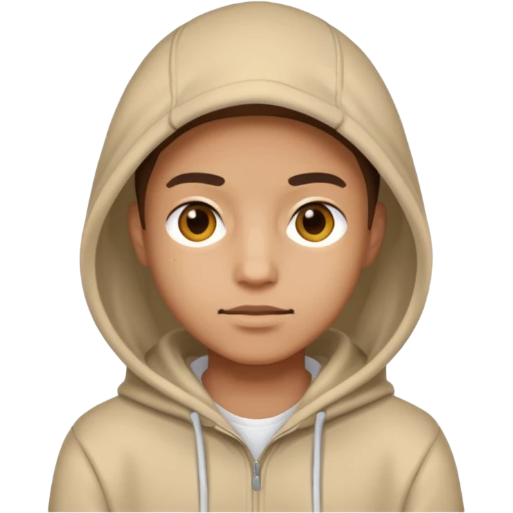 I am wearing a hoodie emoji