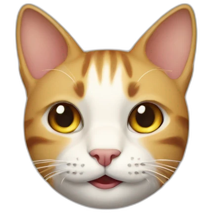 cat shaking head "no" emoji