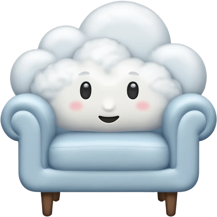 cloud chair emoji