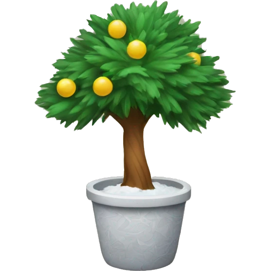 New year tree bal emoji