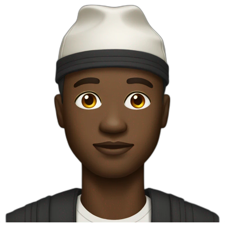 Handsome Black Nigerian Yoruba man emoji