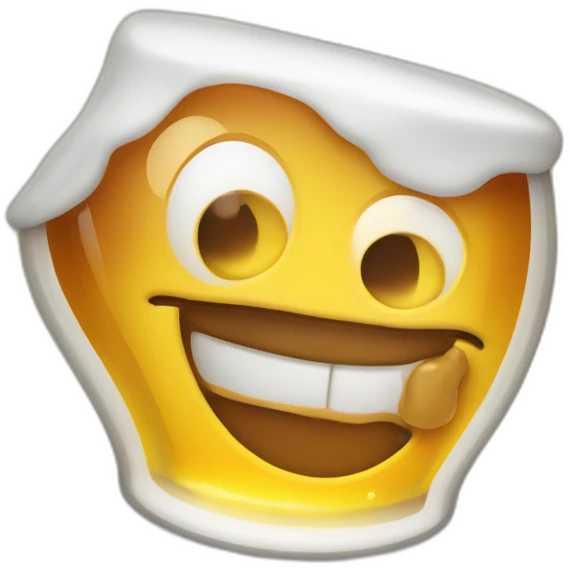 Un chat qui boit une bière  emoji