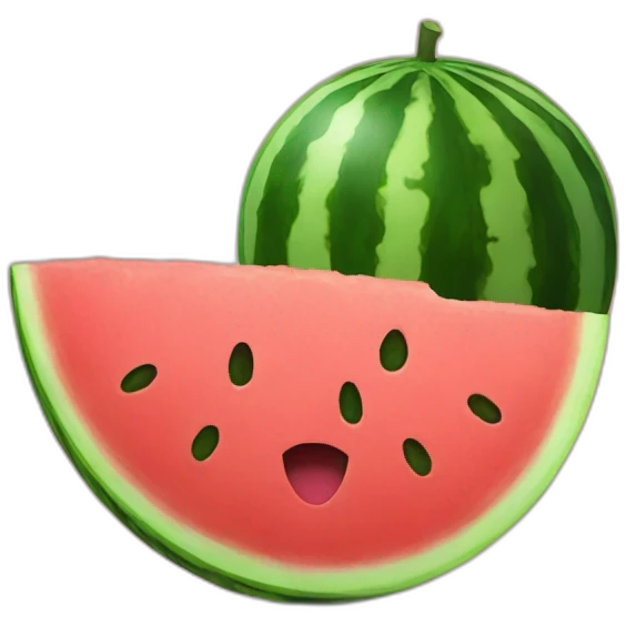 Watermelon emoji