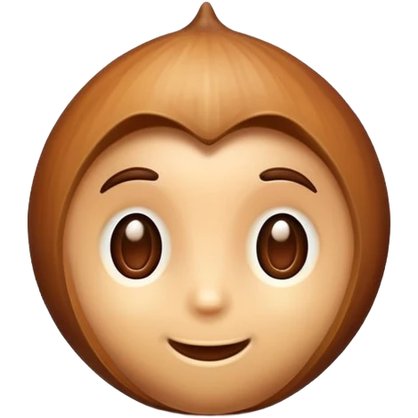 Hazelnut beautiful  emoji