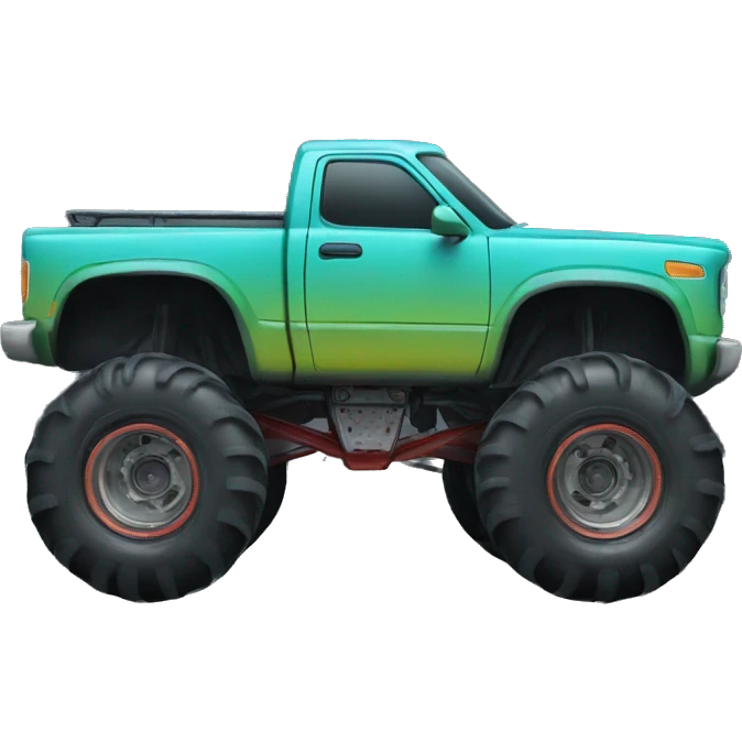 Monster truck emoji