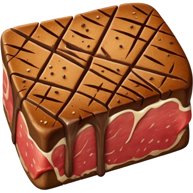 No puedo encontrar el bistec. emoji