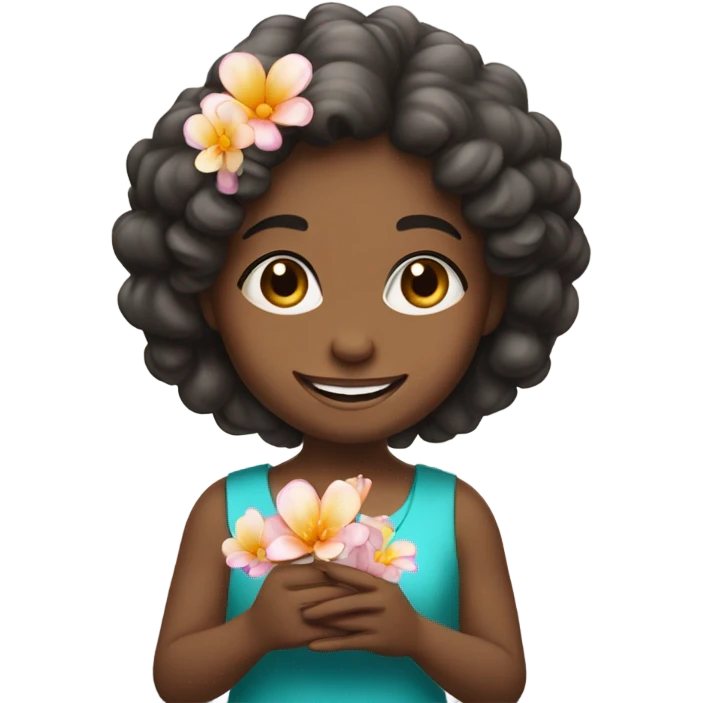 girl in love emoji