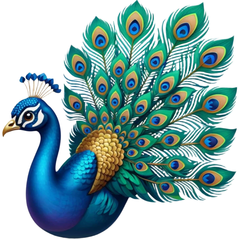 peacock emoji