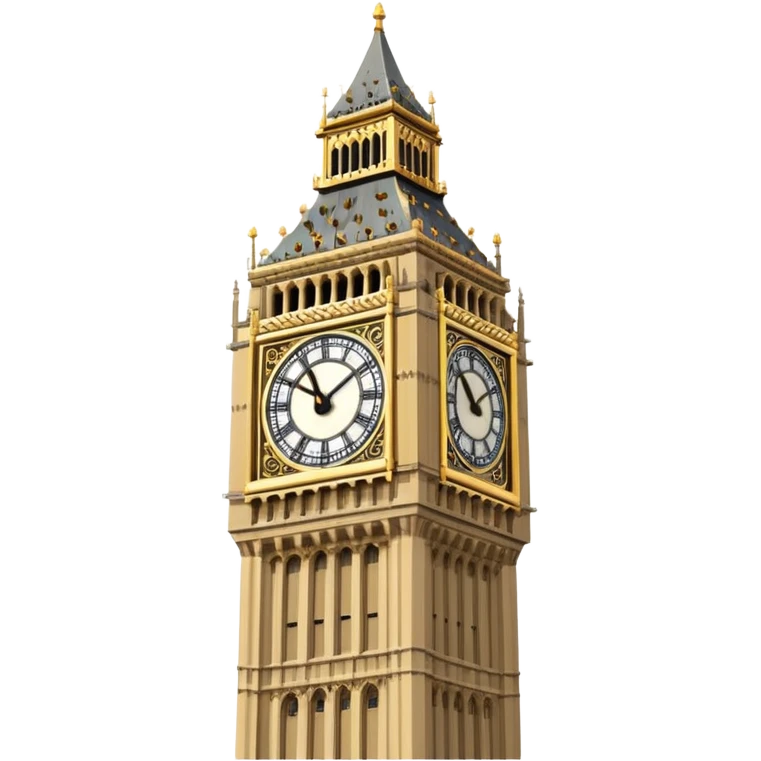 Big ben emoji