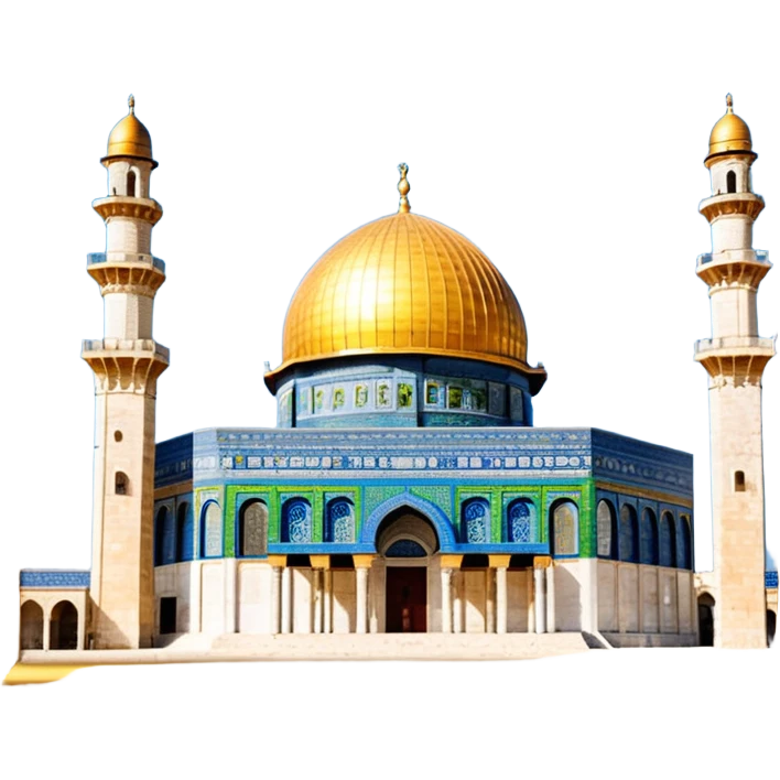 Dome of the rock, Palestine emoji