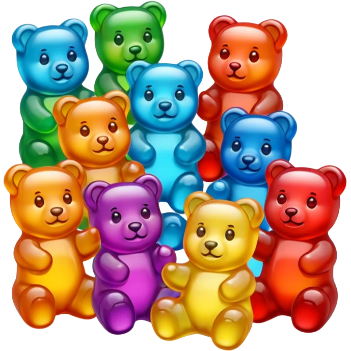 Gummy bears emoji