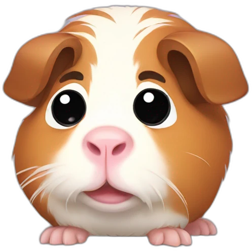 crying guinea pig emoji