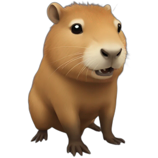 Capybara slay emoji