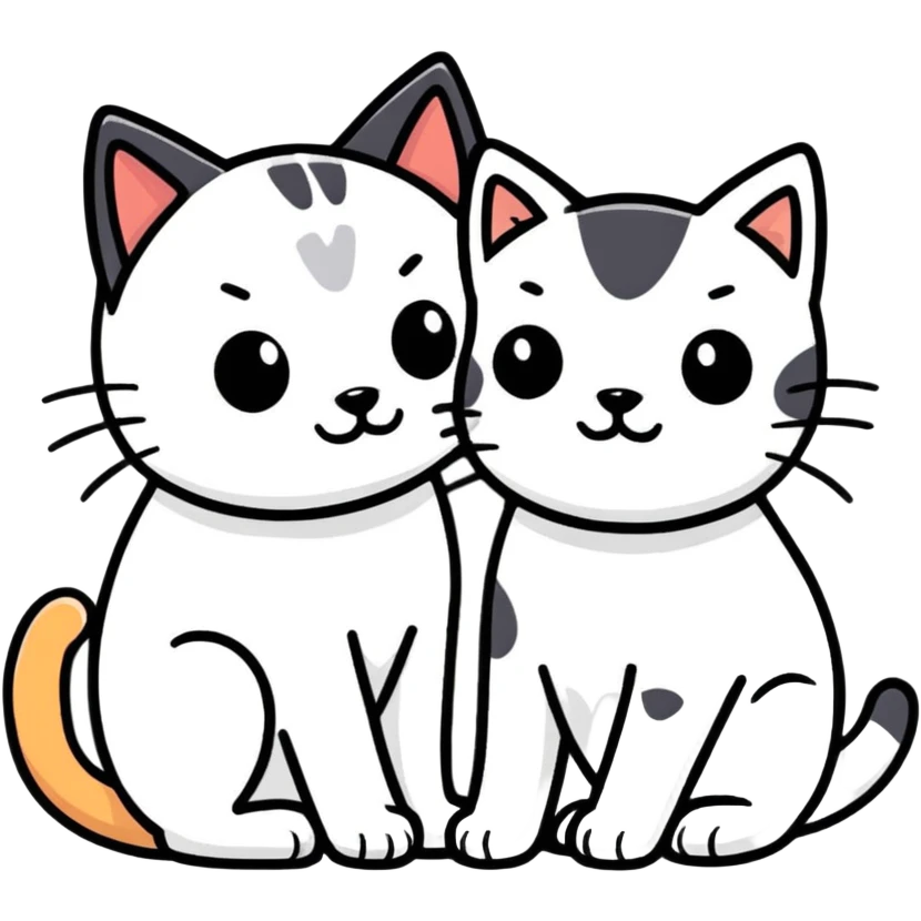 Cat dog emoji