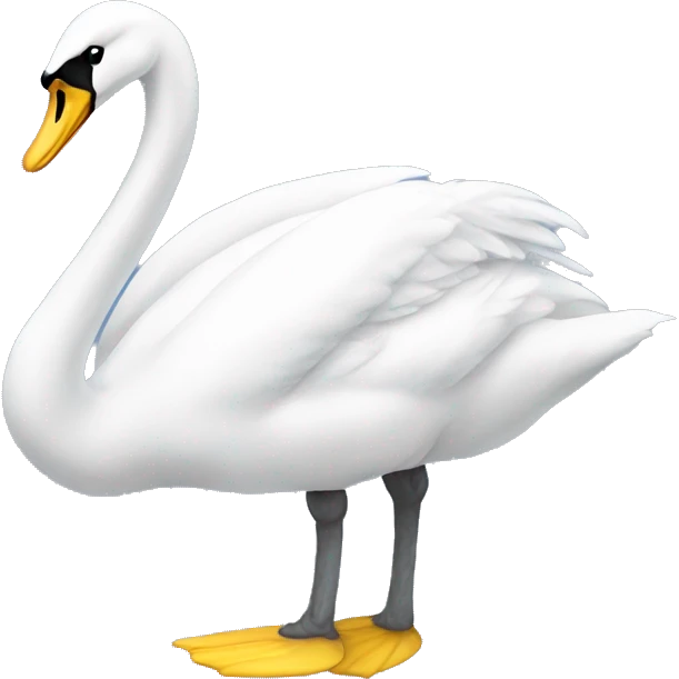 Cisne con lazo emoji