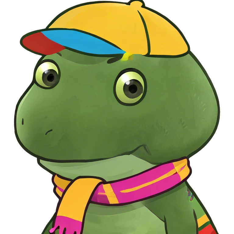 Cute little baby dinosaur in a sun set emoji