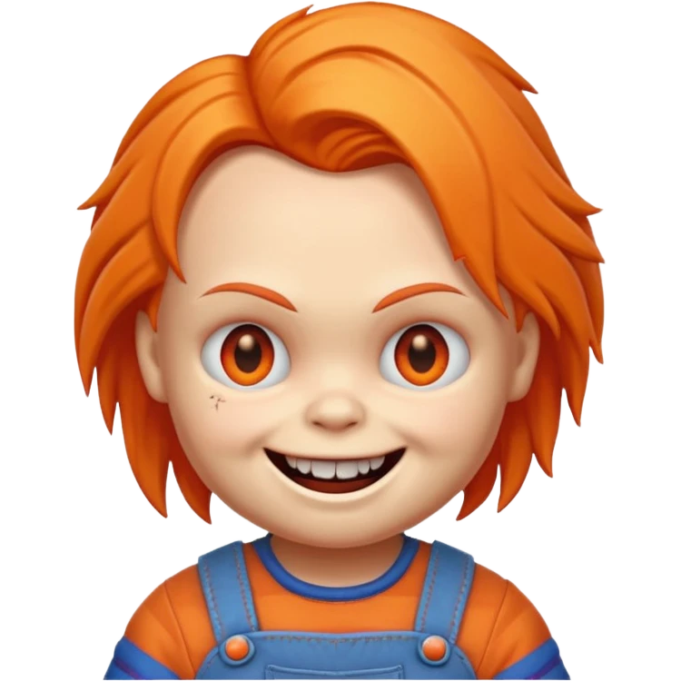 Un emojin de chuky emoji