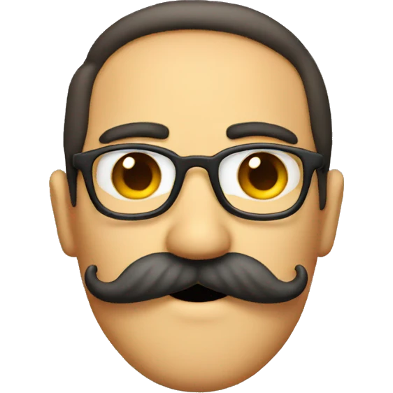 Moustache emoji