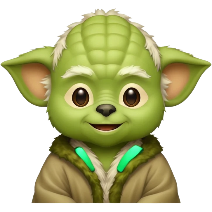 Yoda bear emoji