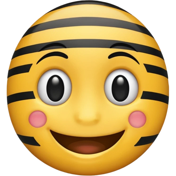 fait moi un emoji qui sourit mais au lieu d’être avec un fond jaune il a un fond arc en ciel mais avec du noir dans l’arc en ciel emoji